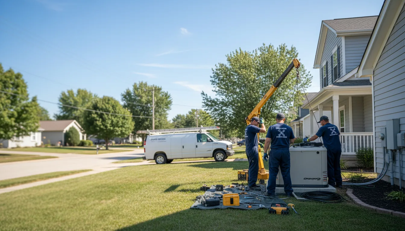 Generator Installation in Dime Box, TX near me